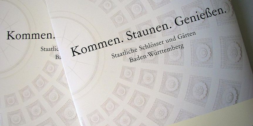 Detail of a Staatliche Schlösser und Gärten Baden-Württemberg press kit