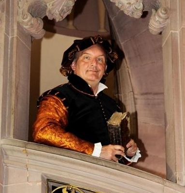 Tour guide at Heidelberg Castle